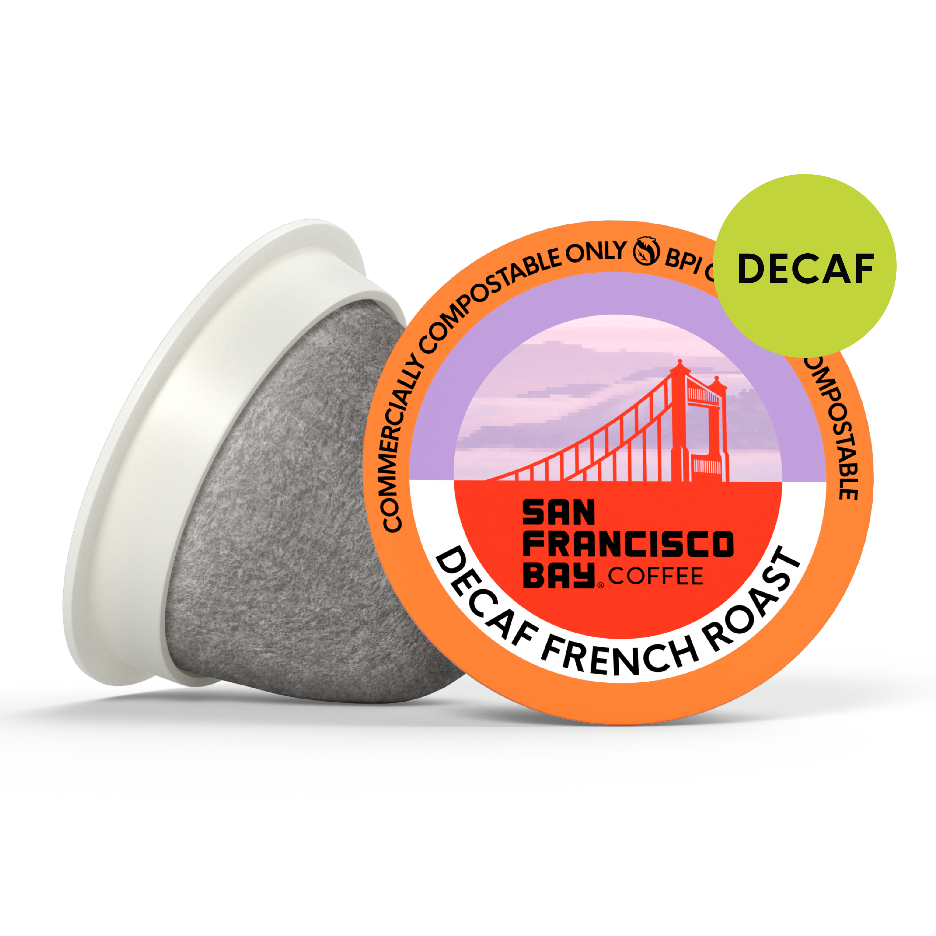 Decaf French Roast OneCUP™ Coffee Pods – SF Bay Coffee