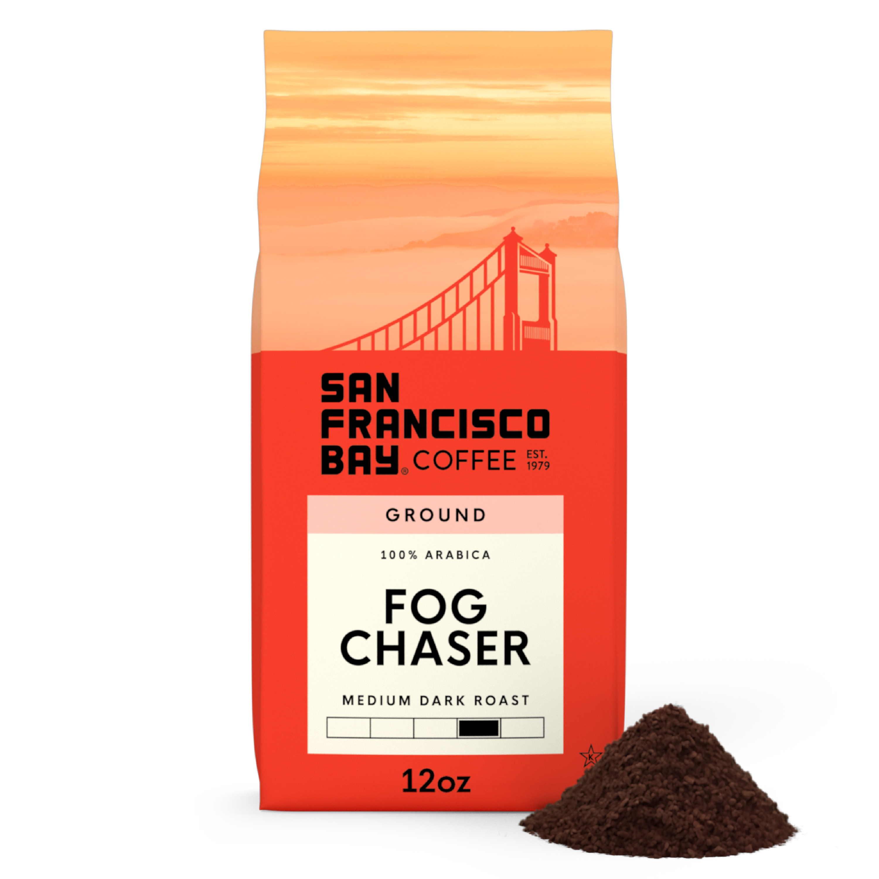 Fog Chaser, Ground, 12 oz Bag – SF Bay Coffee