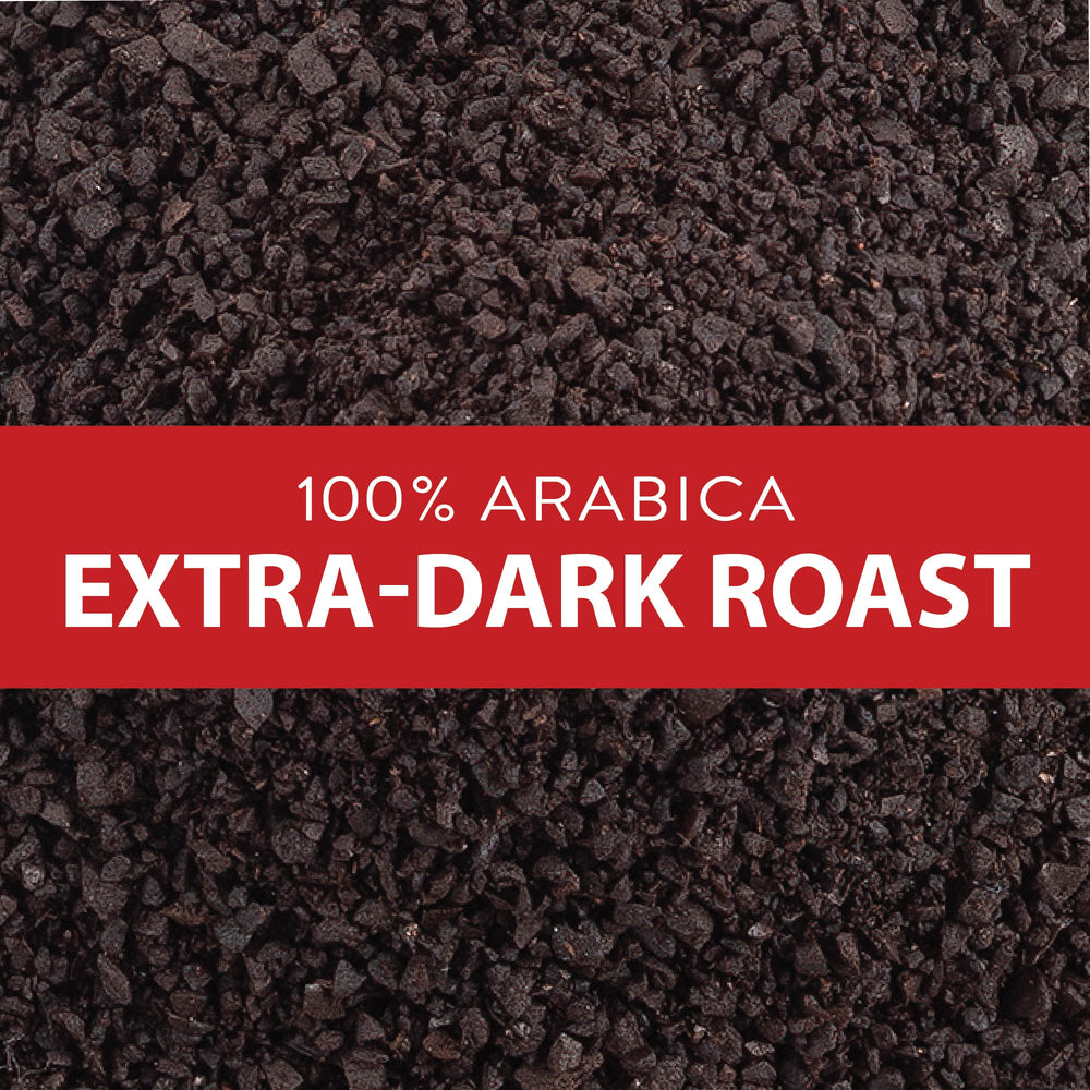100% Arabica Extra Dark Roast