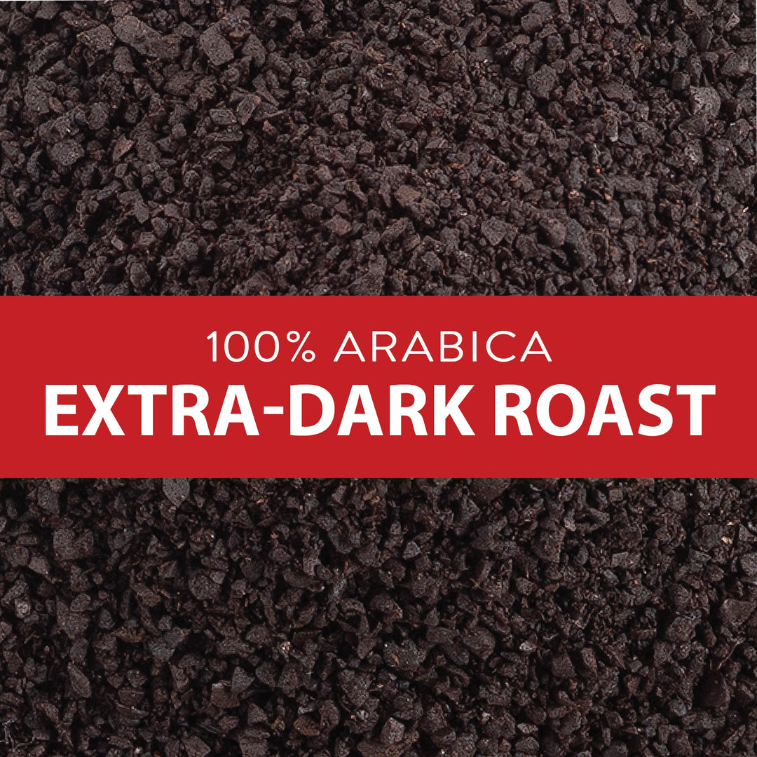 100% Arabica Extra Dark Roast