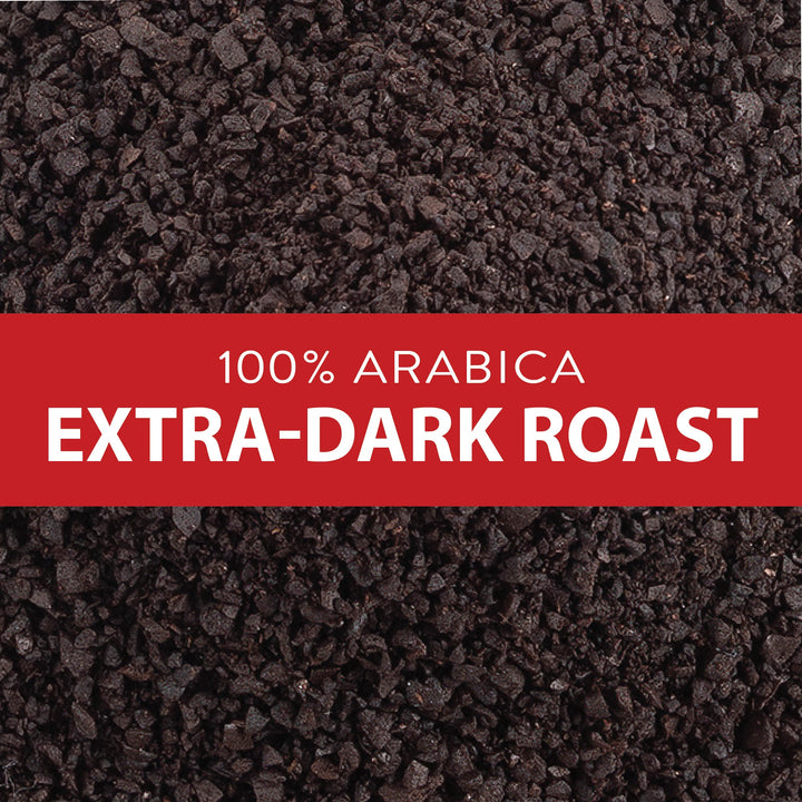 100% Arabica Extra Dark Roast