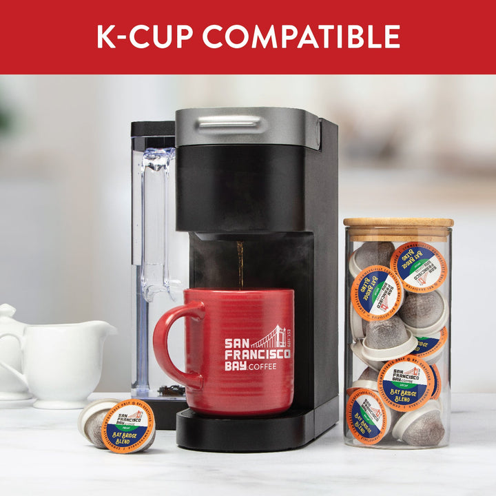 Decaf Bay Bridge Blend, OneCup™ Coffee Pods, 80 Count