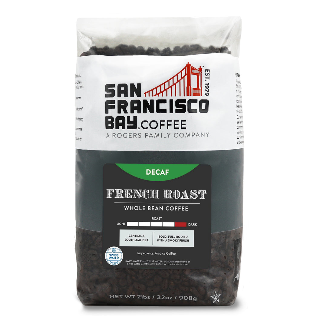 Decaf French Roast Whole Bean, 2 lb Bag