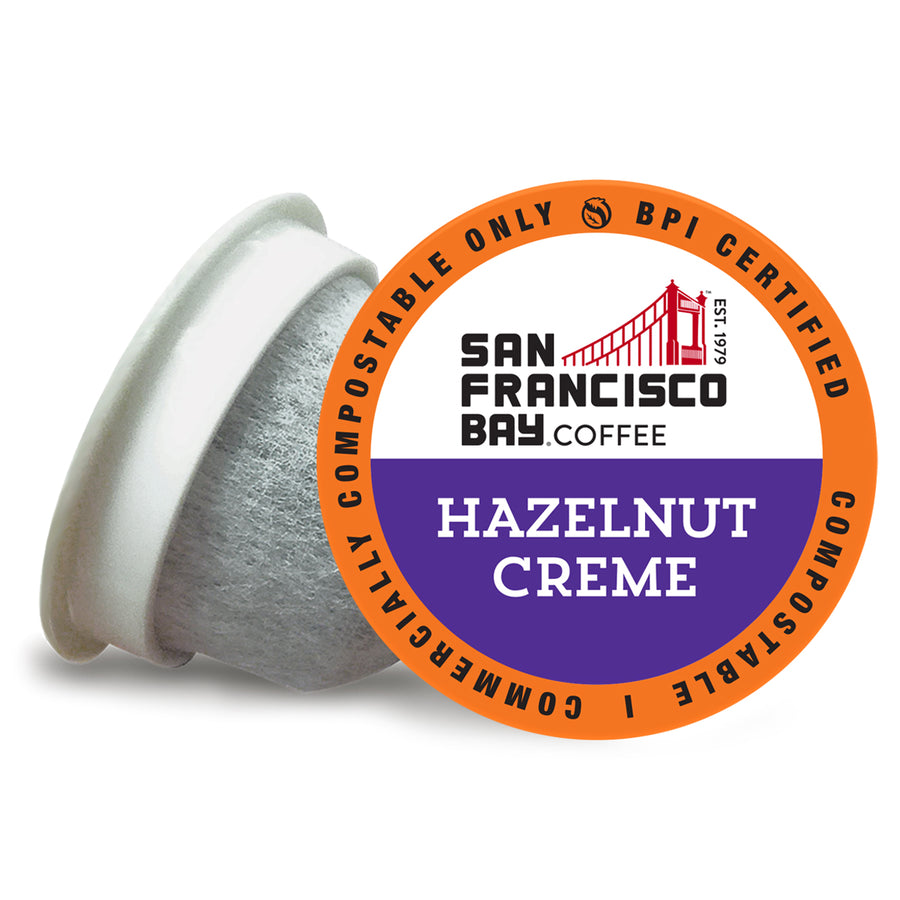 Hazelnut Creme OneCUP™ Pods - San Francisco Bay Coffee