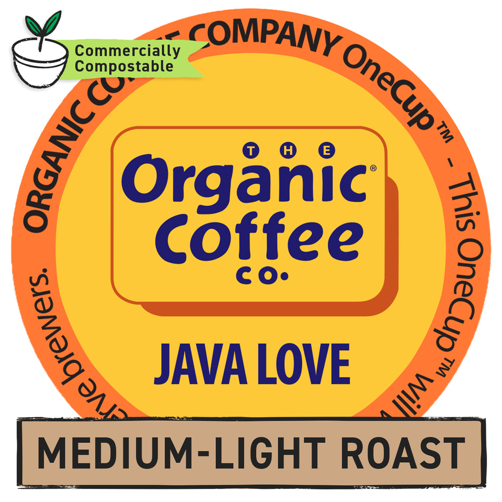 Organic Java Love OneCUP™ Pods - Organic Coffee Co.