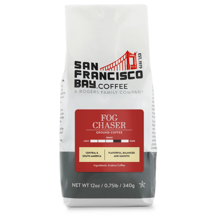 Fog Chaser, Ground, 12 oz Bag - San Francisco Bay Coffee