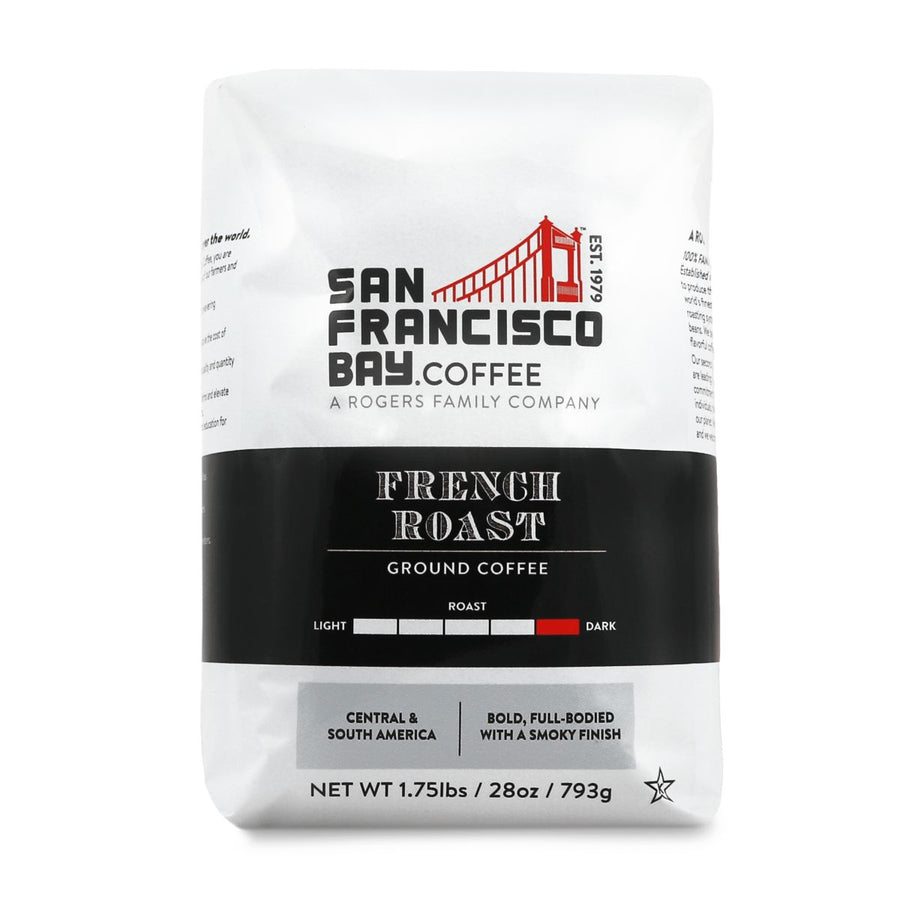 French Roast, Ground, 28 oz Bag - San Francisco Bay Coffee