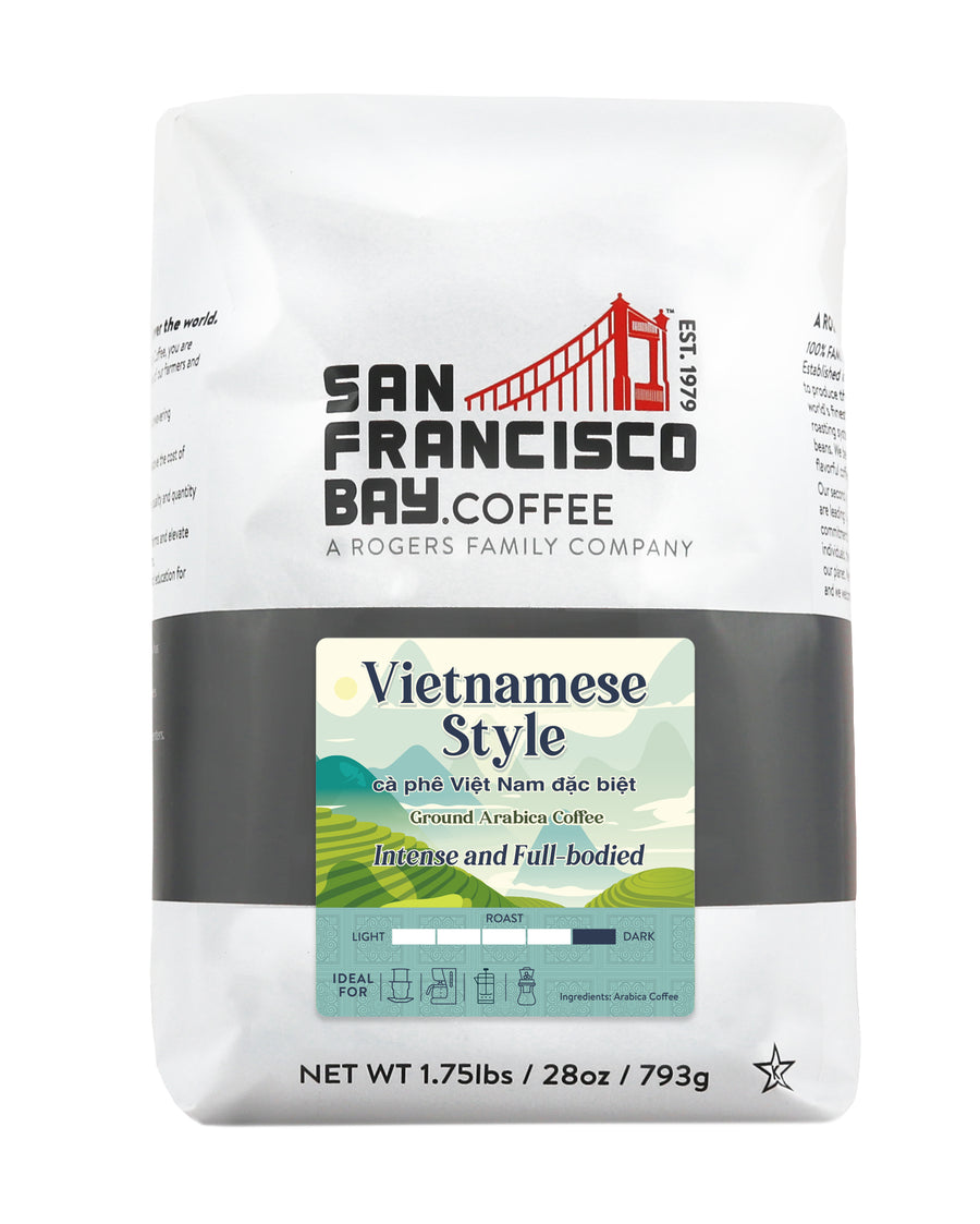 Vietnamese Style, Ground, 28 oz Bag - San Francisco Bay Coffee