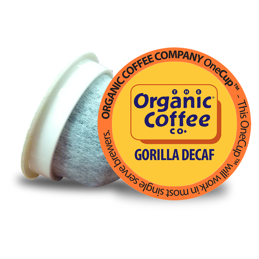 Organic Gorilla Decaf OneCUP™ Pods - Organic Coffee Co.