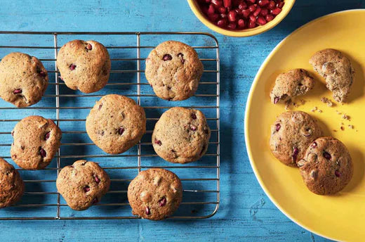 Pomegranate Chocolate Cookies