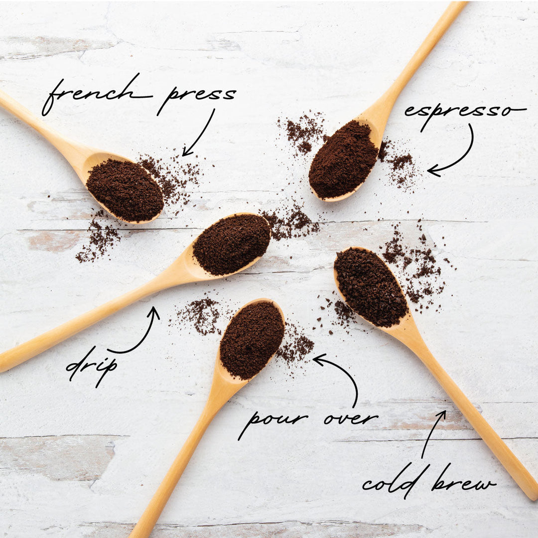 types of coffee grinds