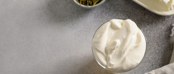 cheese foam topping
