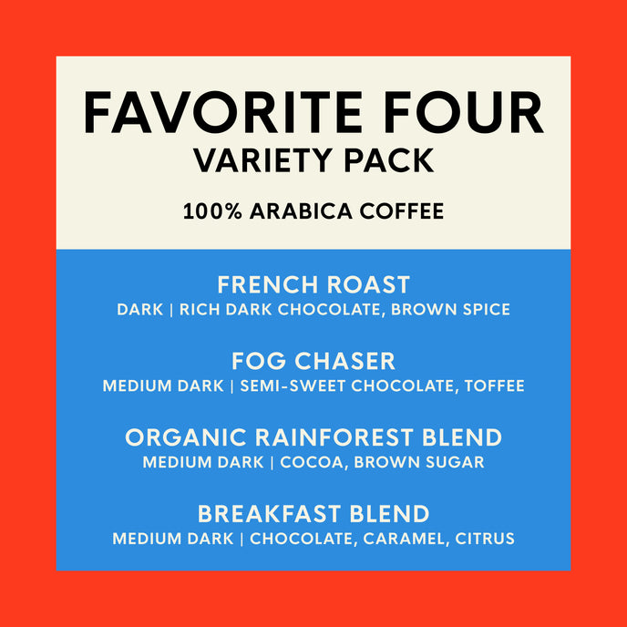 Favorite Four Variety Pack OneCUP™ Coffee Pods