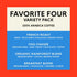 Favorite Four Variety Pack OneCUP™ Coffee Pods