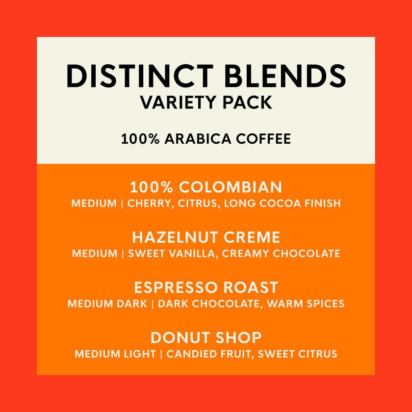Distinct Assortment Variety Pack OneCUP™ Coffee Pods, 80 Count - OneCUP™