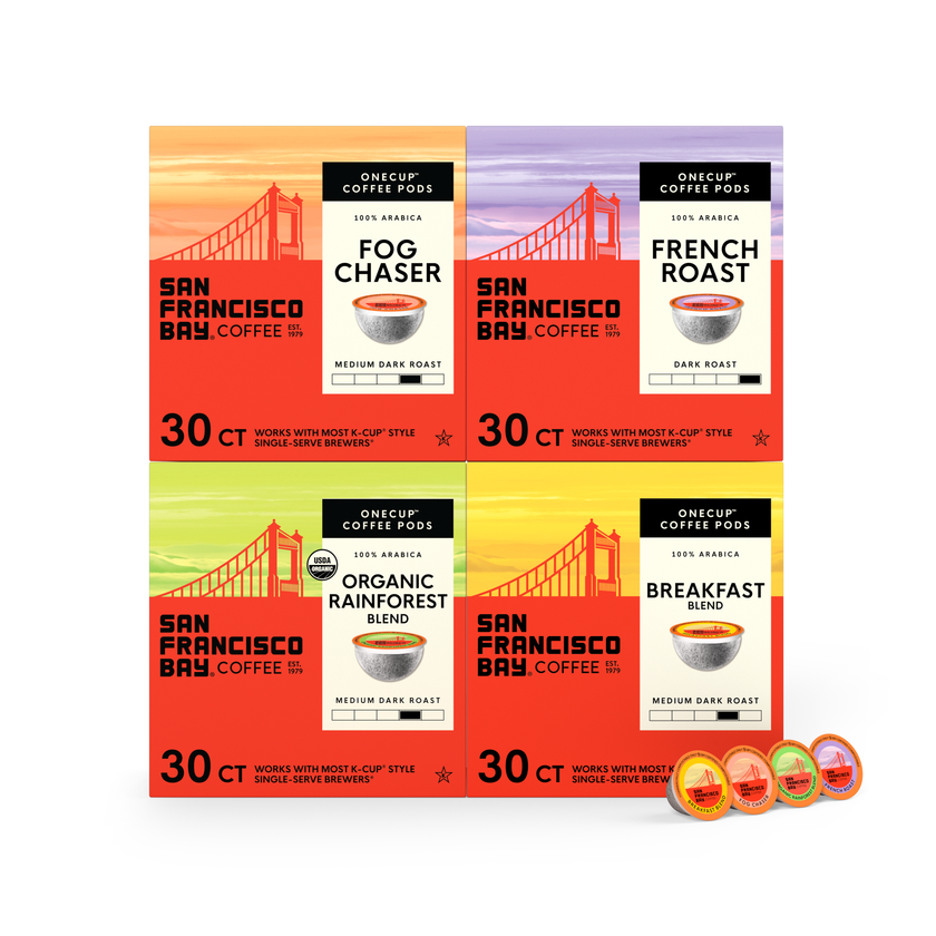 Favorite Four Variety Pack OneCUP™ Coffee Pods 120 Count