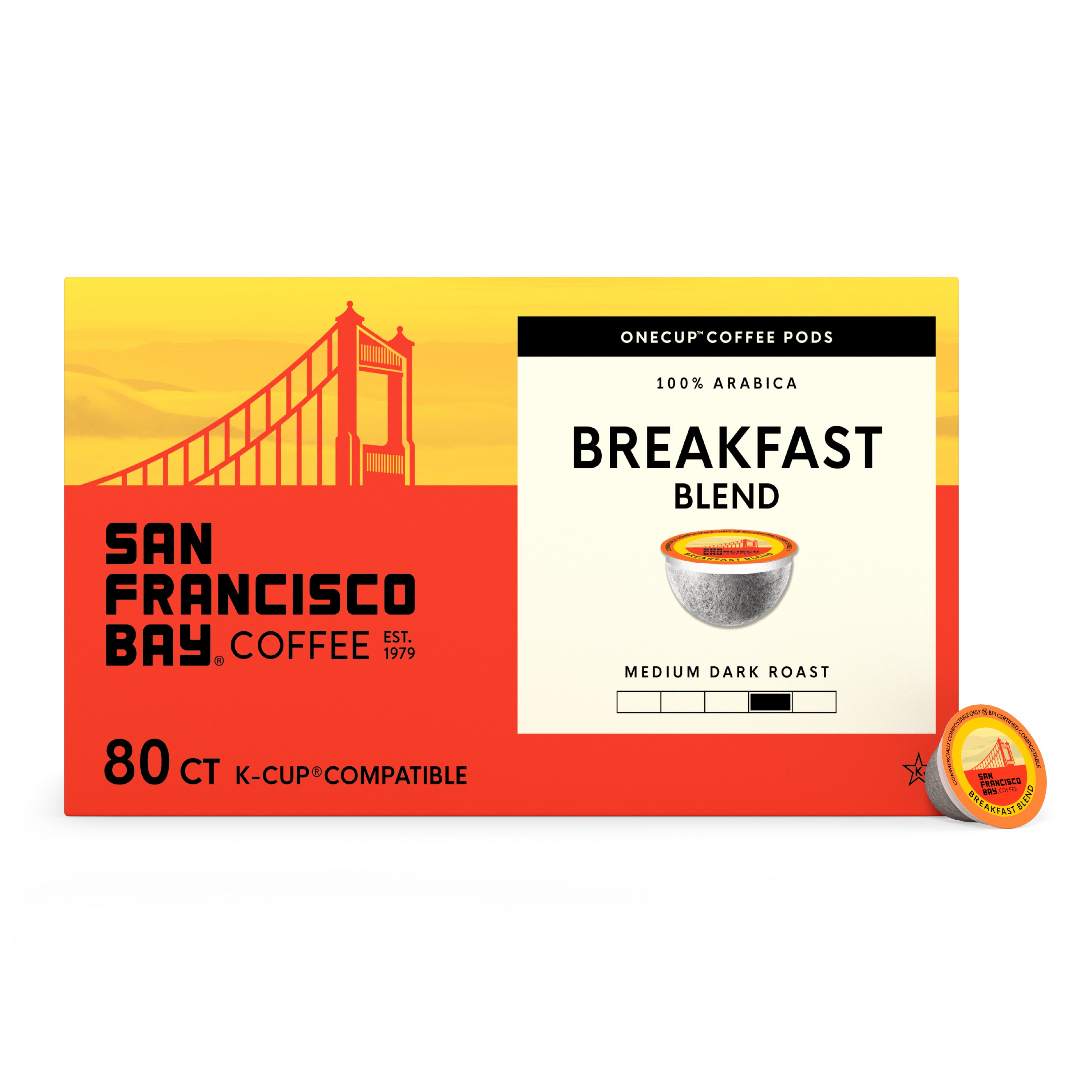 Breakfast Blend OneCUP™ Coffee Pods 80 Count
