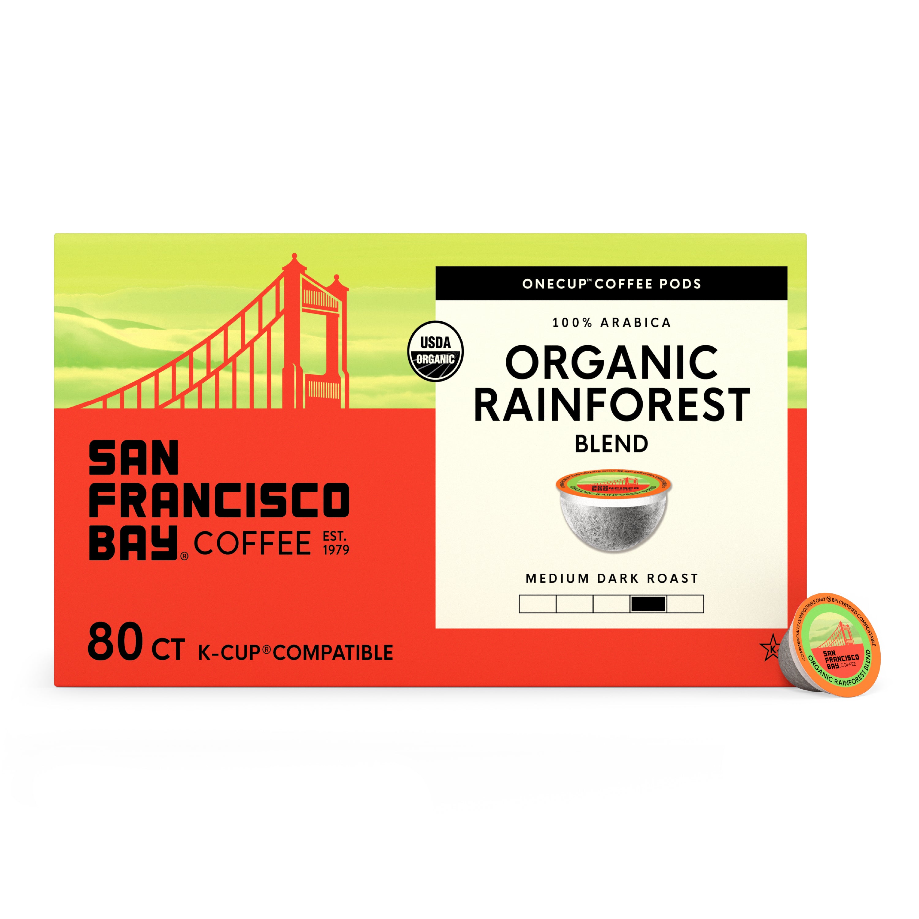 Organic Rainforest Blend OneCUP™ Coffee Pods - OneCUP™