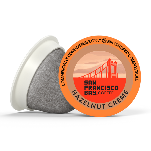 Hazelnut Creme OneCUP™ Coffee Pods – SF Bay Coffee Hazelnut Creme OneCUP™ Coffee Pods – SF Bay Coffee