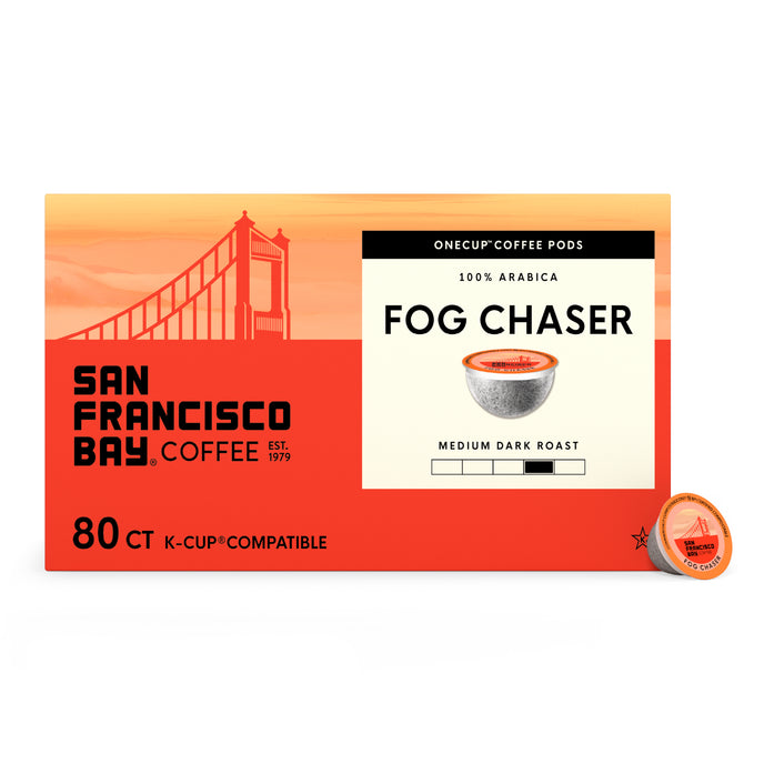 Fog Chaser OneCUP Coffee Pods | San Fransico Bay Coffee SF Bay Coffee Fog Chaser OneCUP Coffee Pods | San Fransico Bay Coffee SF Bay Coffee