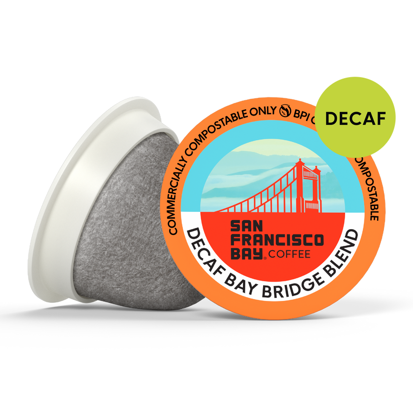 Decaf Bay Bridge Blend, OneCup™ Coffee Pods, 80 Count