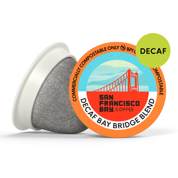 Decaf Bay Bridge Blend, Coffee Pods, 80 Count