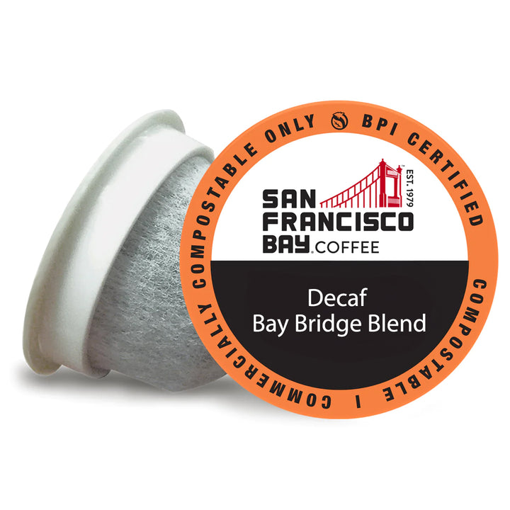 Decaf Bay Bridge Blend, OneCup™ Coffee Pods, 80 Count