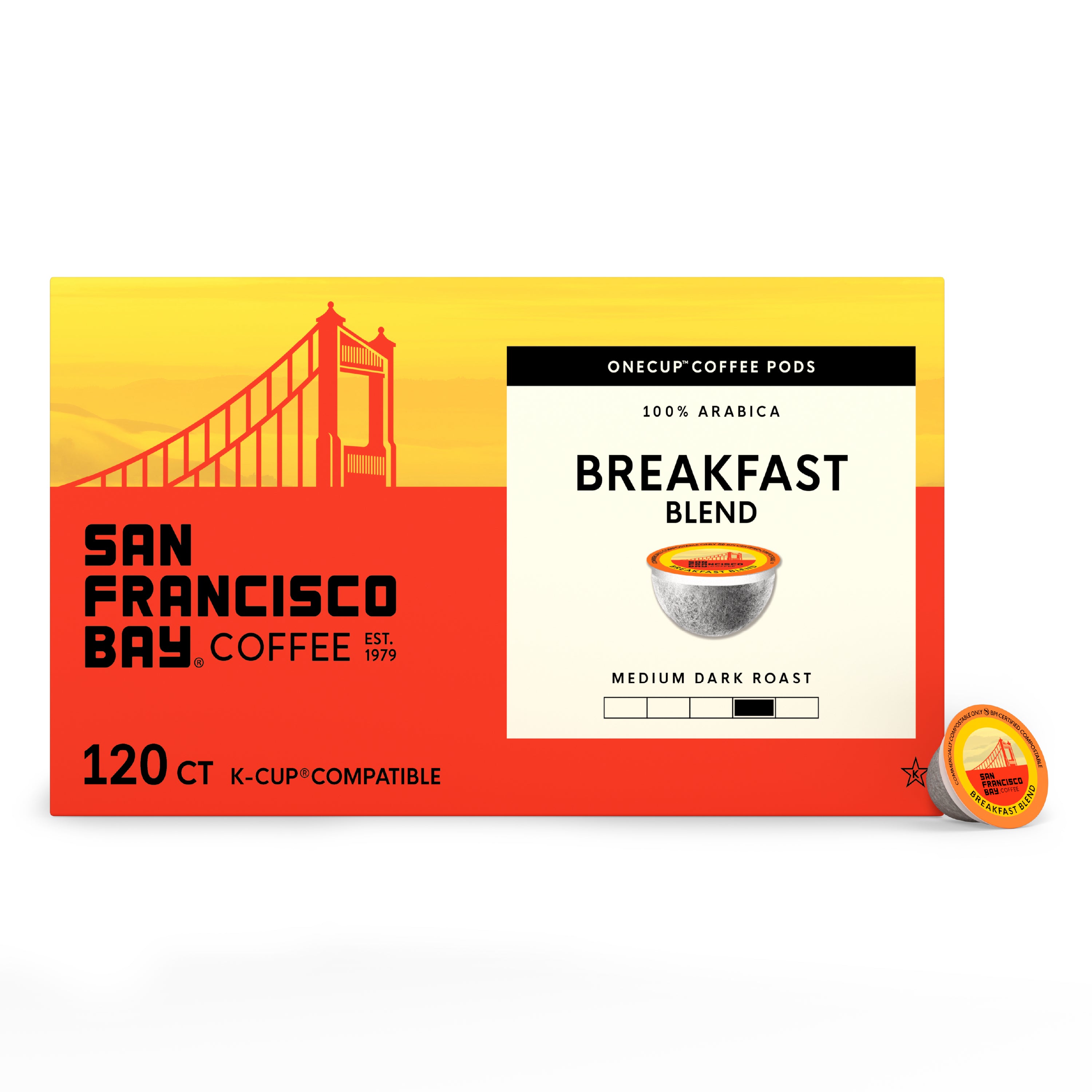 Breakfast Blend OneCUP™ Coffee Pods 120 Count