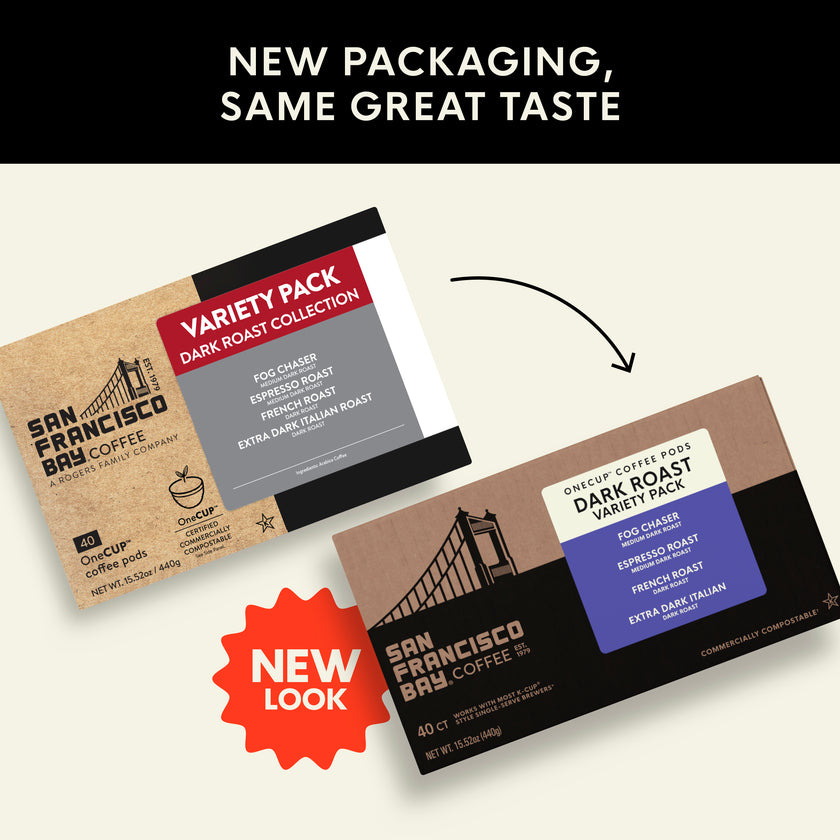 Dark Roast Collection Variety Pack OneCUP™ Coffee Pods, 40 Count