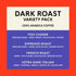 Dark Roast Collection Variety Pack OneCUP™ Coffee Pods, 40 Count