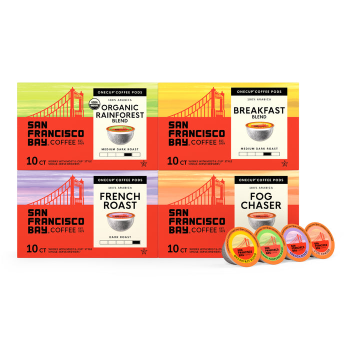 Favorite Four Variety Pack OneCUP™ Coffee Pods 40 Count