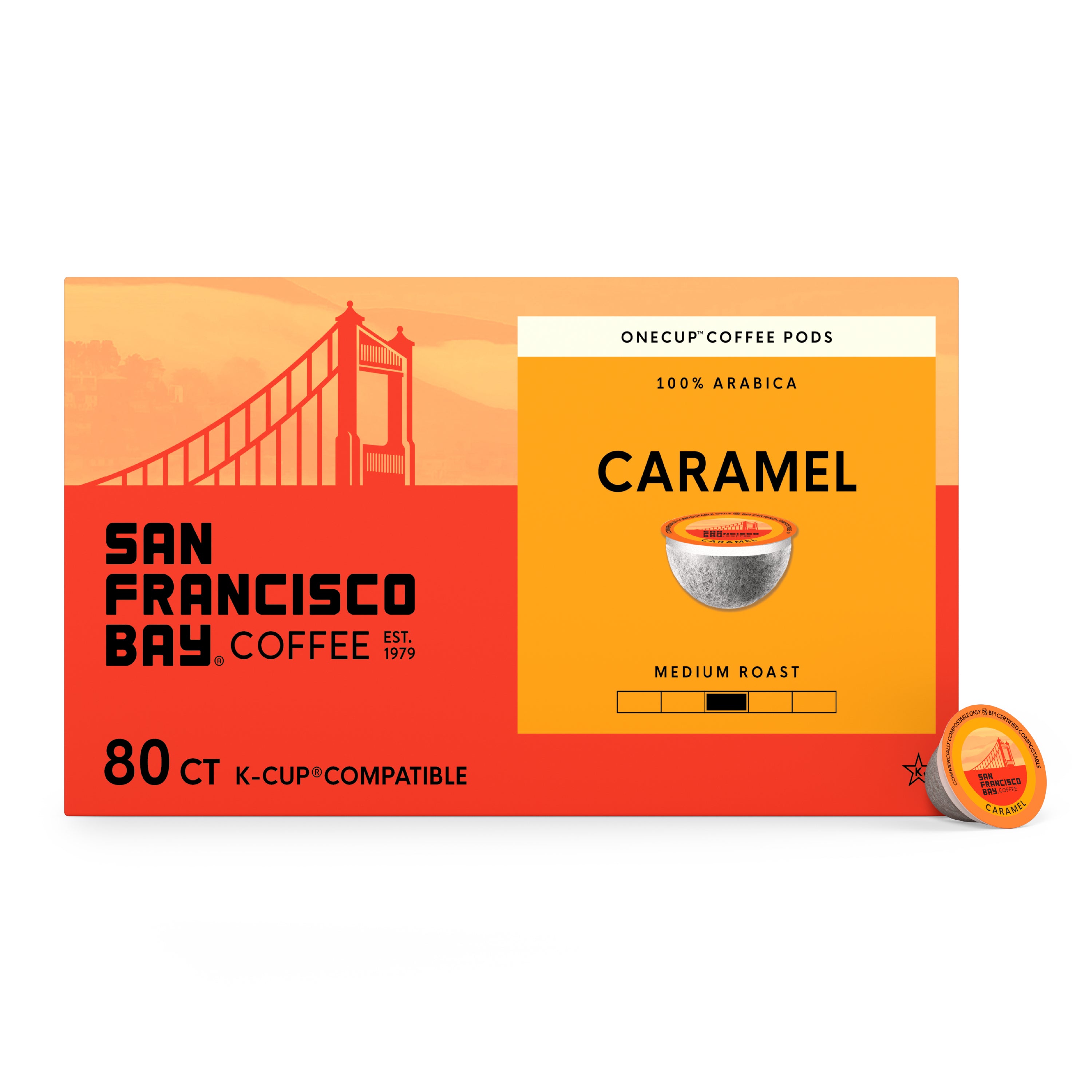Caramel OneCUP™ Coffee Pods: Sweet Coffee Lovers Heaven – SF Bay Caramel OneCUP™ Coffee Pods: Sweet Coffee Lovers Heaven – SF Bay