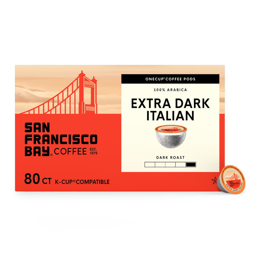 Extra Dark Italian Roast OneCUP™ Coffee Pods, 80 Count