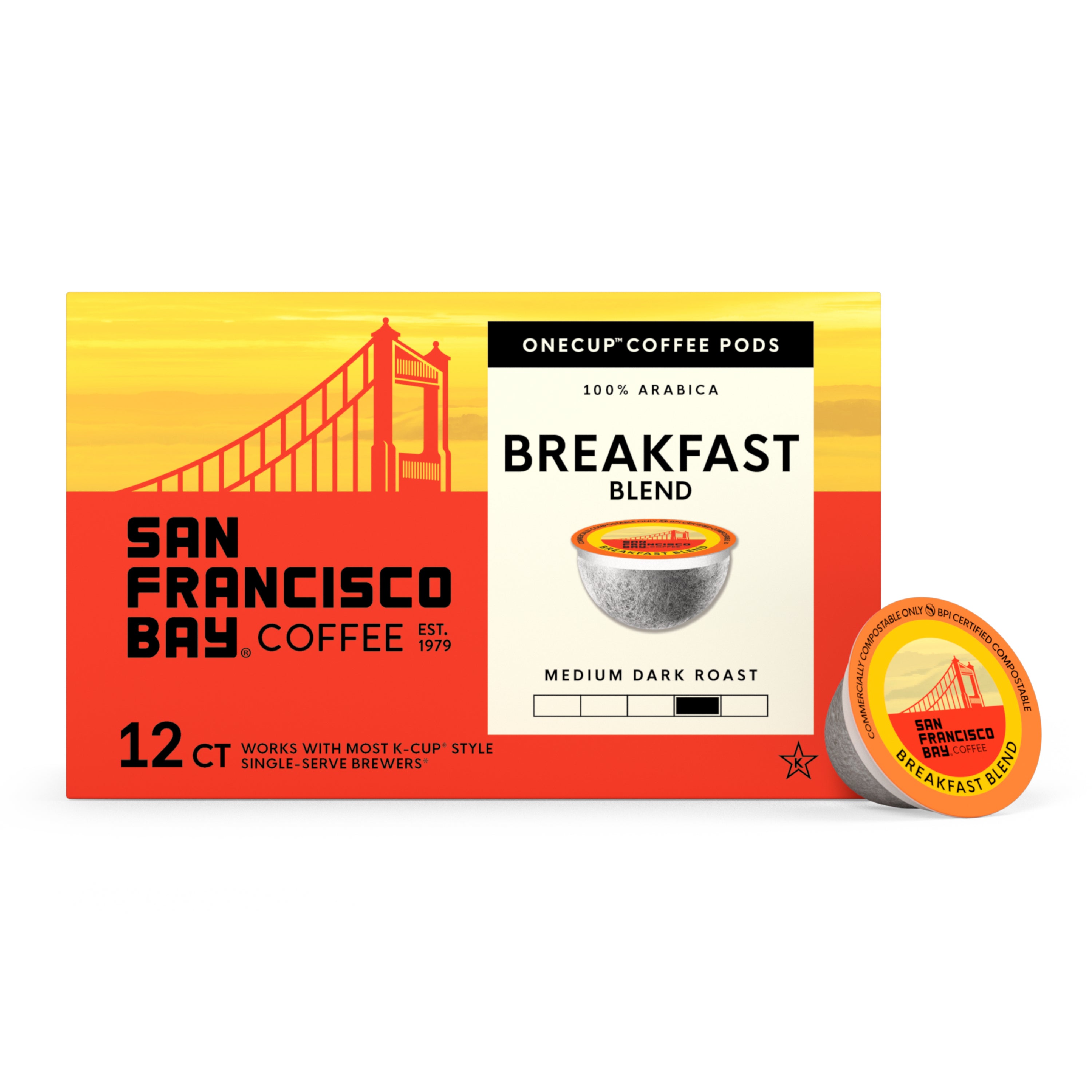 Breakfast Blend OneCUP™ Coffee Pods 12 Count