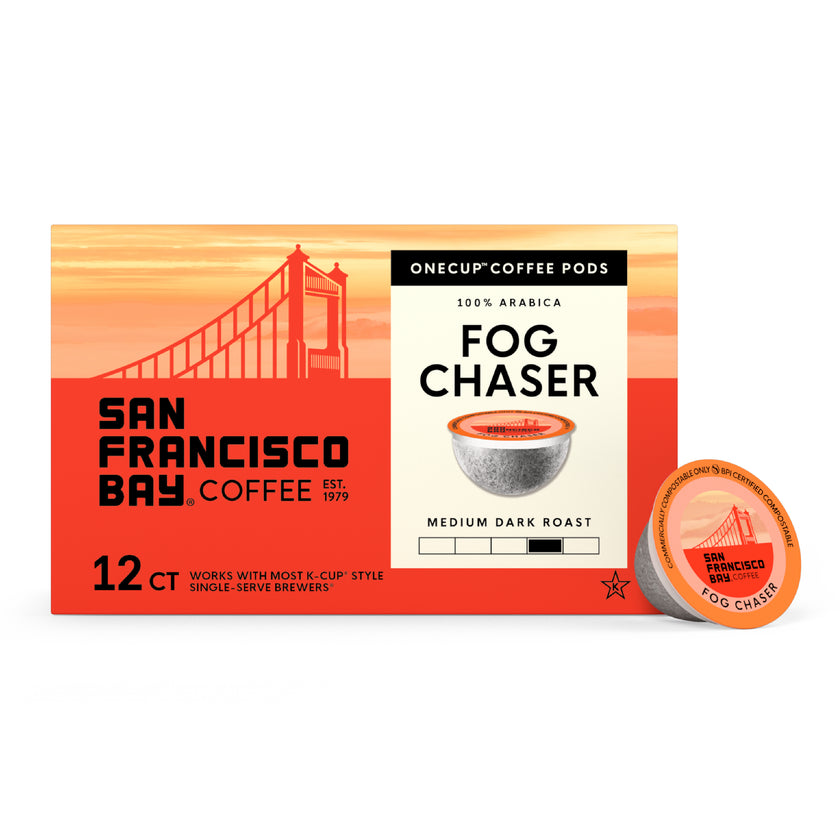 Fog Chaser OneCUP Coffee Pods | San Fransico Bay Coffee SF Bay Coffee Fog Chaser OneCUP Coffee Pods | San Fransico Bay Coffee SF Bay Coffee