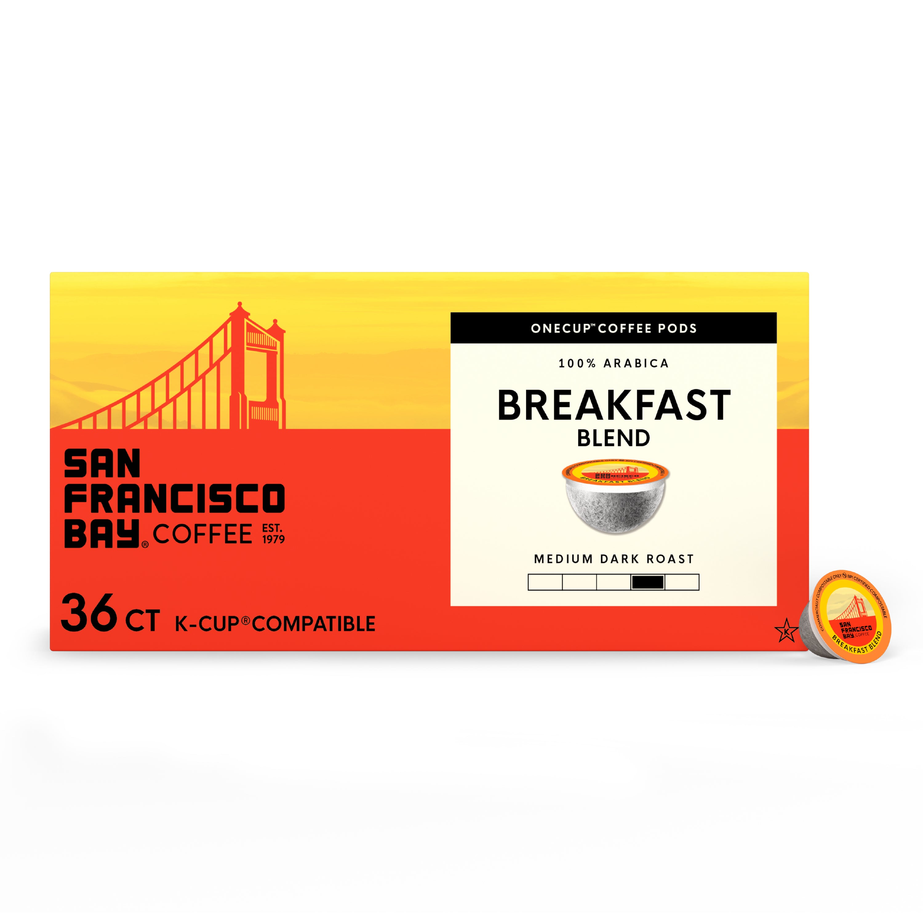 Breakfast Blend OneCUP™ Coffee Pods 36 Count