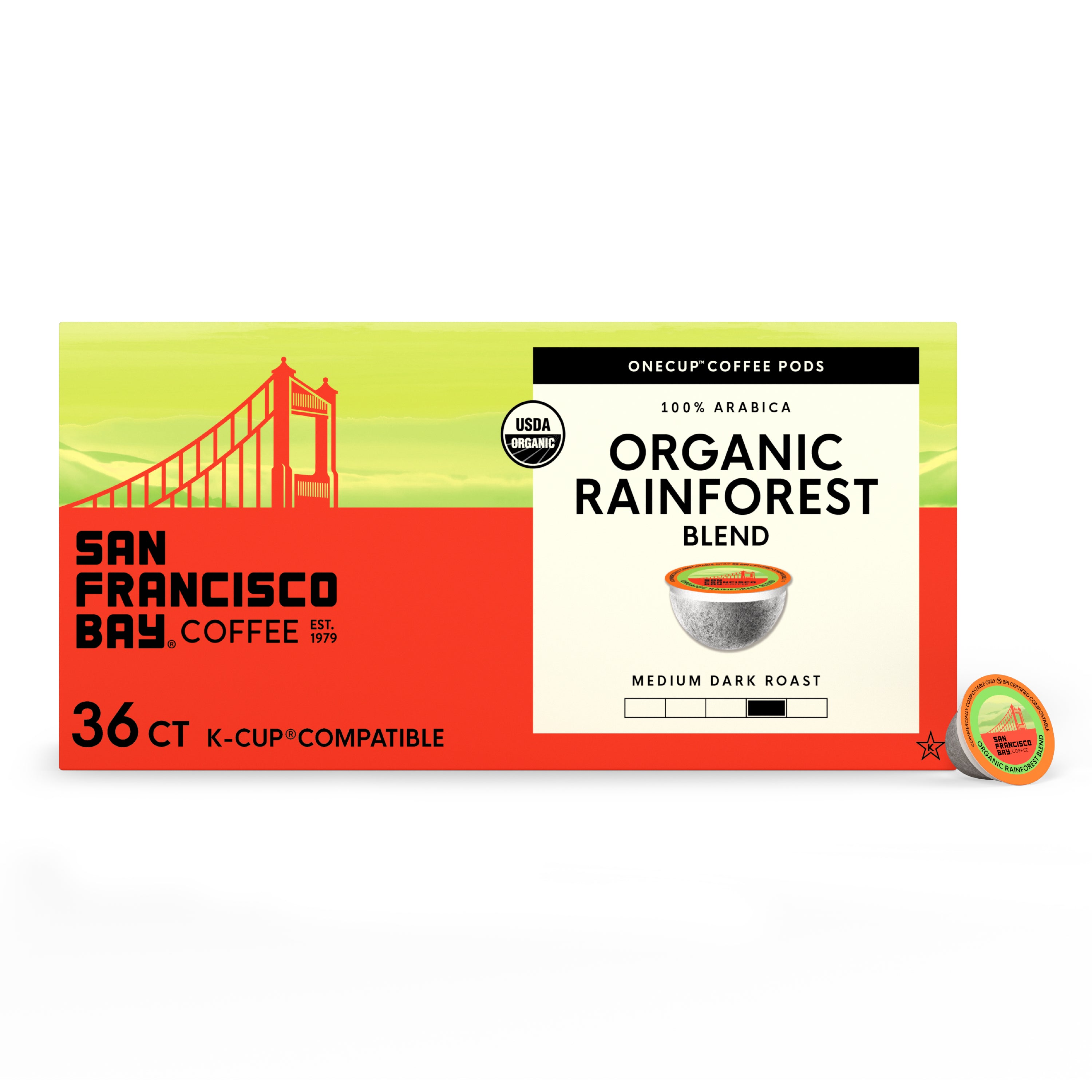 Organic Rainforest Blend OneCUP™ Coffee Pods - OneCUP™