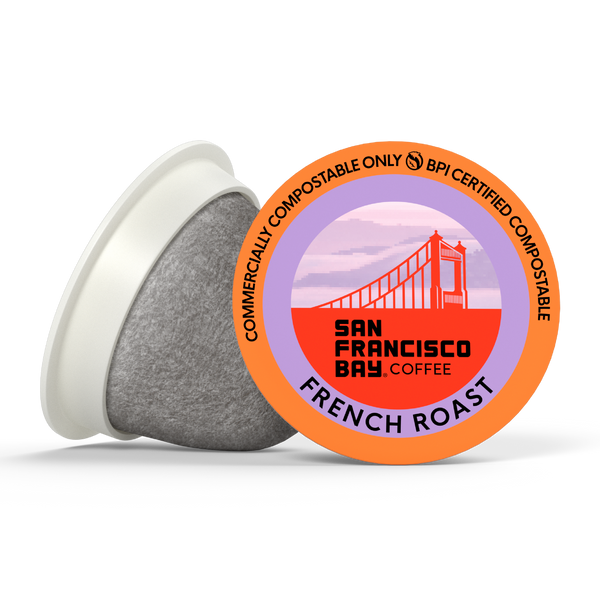 OneCUP™ French Roast Coffee Pods: Bold, Dark Roast Flavor – SF Bay