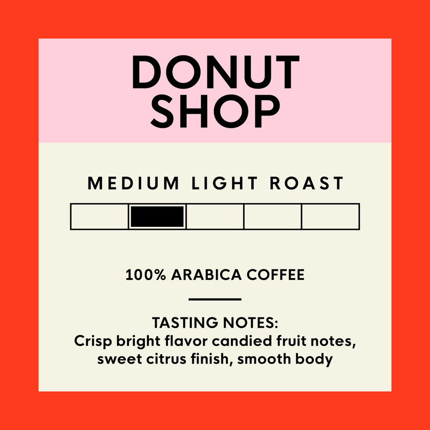 Donut Shop Whole Bean, 2 lb Bag - Whole Bean