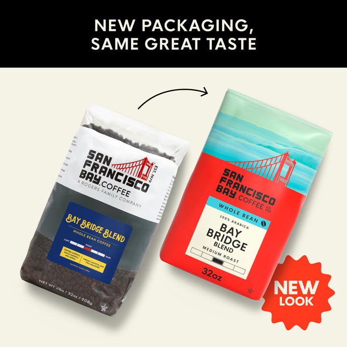 Bay Bridge Blend, Whole Bean, 2 lb Bag - Whole Bean