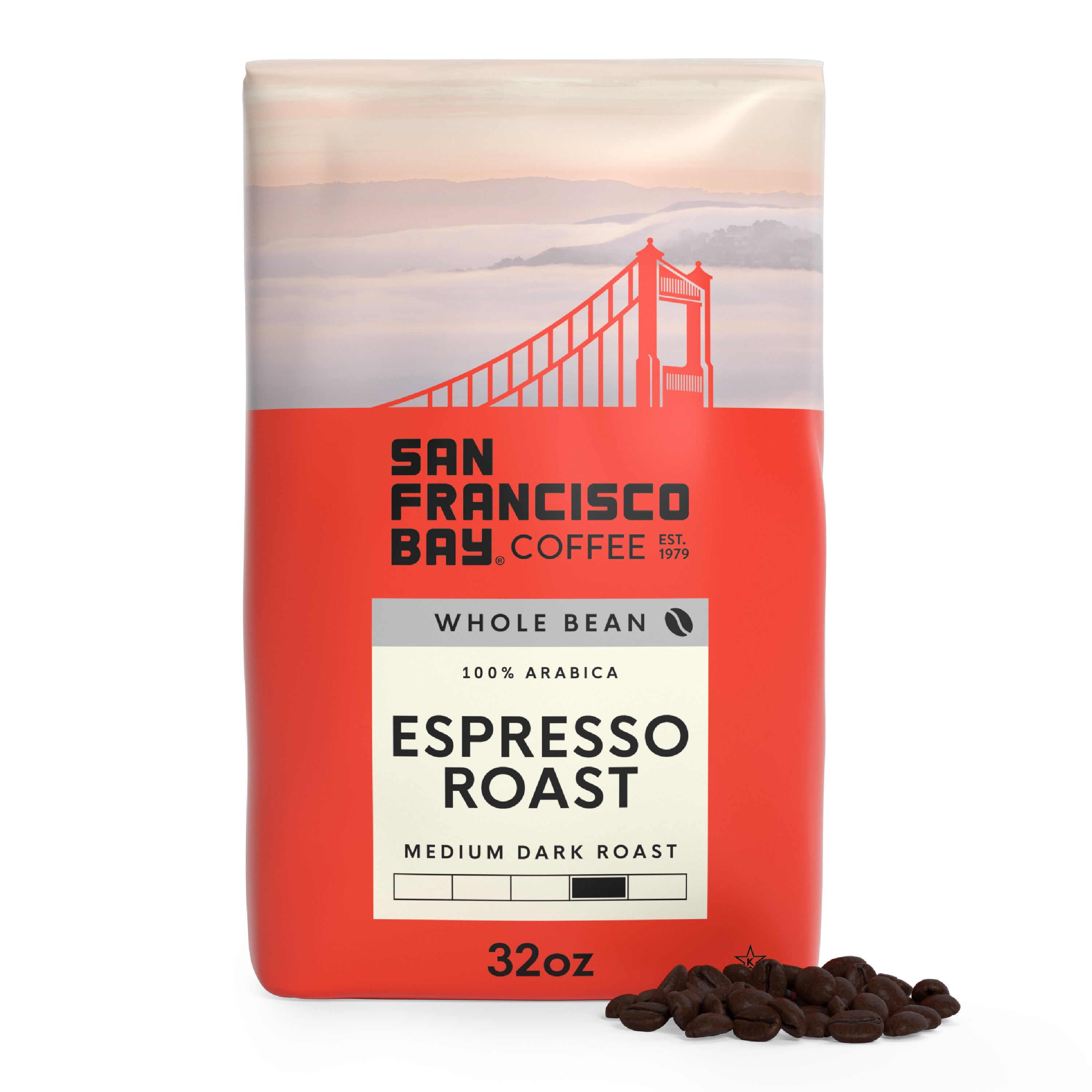 Espresso Roast Whole Bean, 2 lb Bag - Whole Bean
