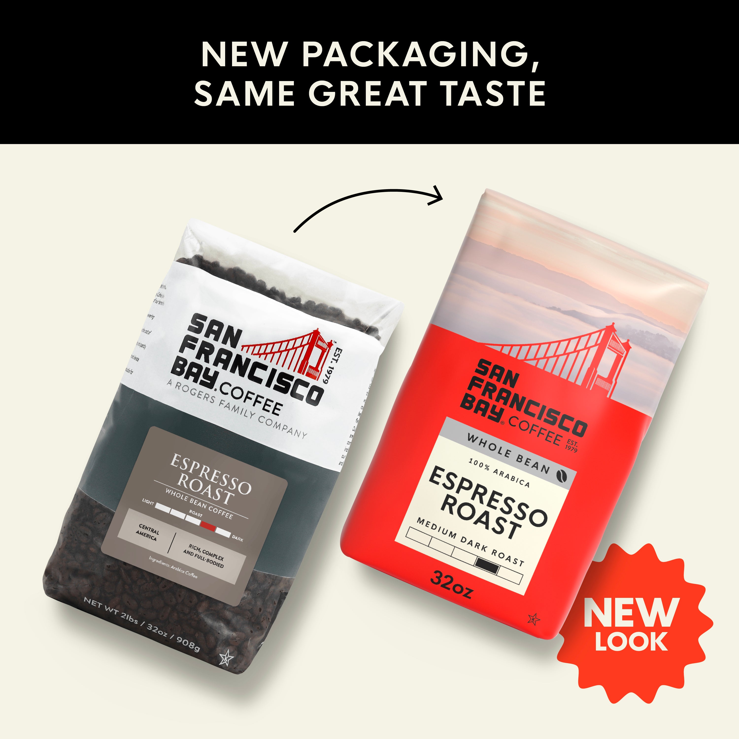 Espresso Roast Whole Bean, 2 lb Bag - Whole Bean