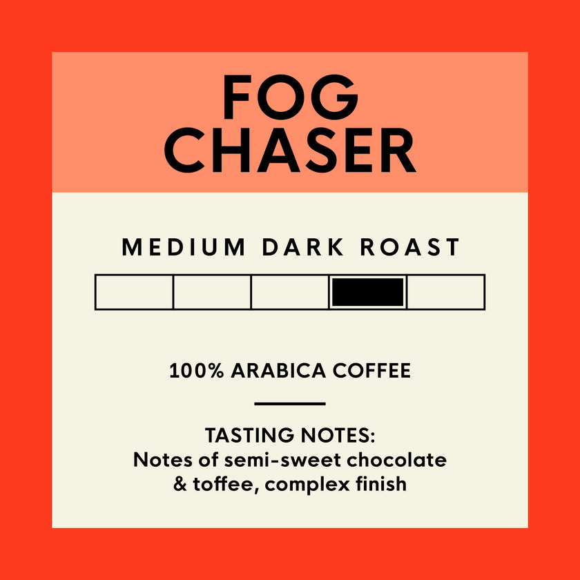 Fog Chaser Whole Bean, 2 lb Bag