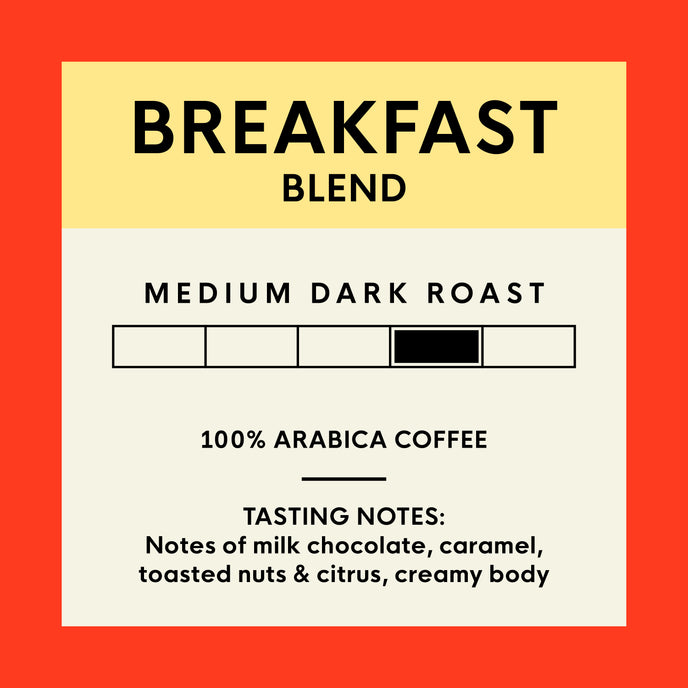 Breakfast Blend, Ground, 12 oz Bag - Ground