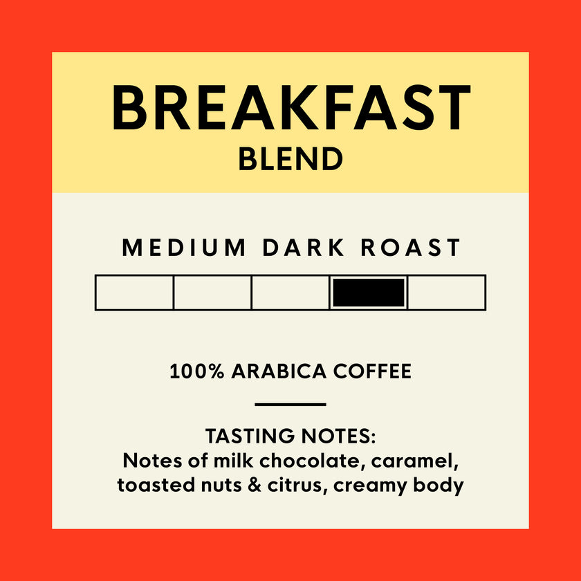 Breakfast Blend, Ground, 12 oz Bag - Ground