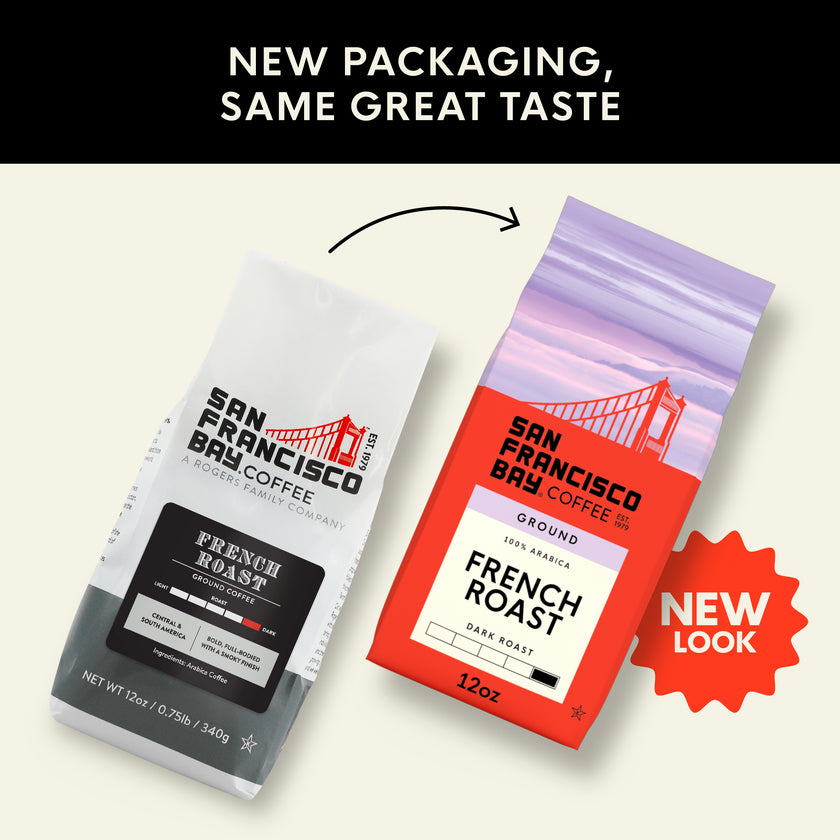 French Roast, Ground, 12 oz Bag