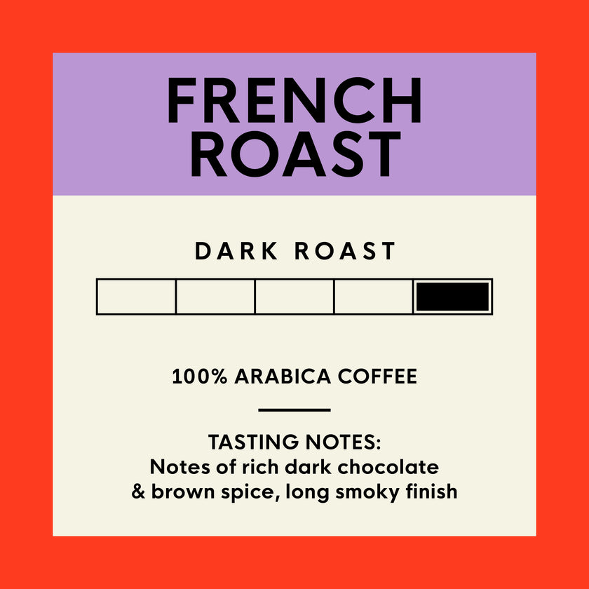 French Roast, Ground, 12 oz Bag