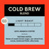 Cold Brew, Coarse Ground, 28 oz Bag