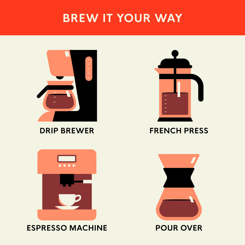 Cold Brew, Coarse Ground, 28 oz Bag