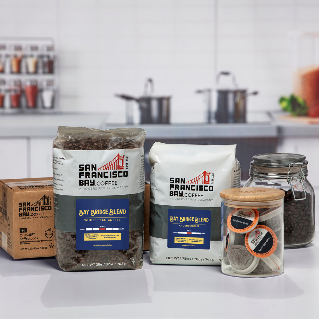 Different Types of San Francisco Bay - Bay Bridge Blend Products